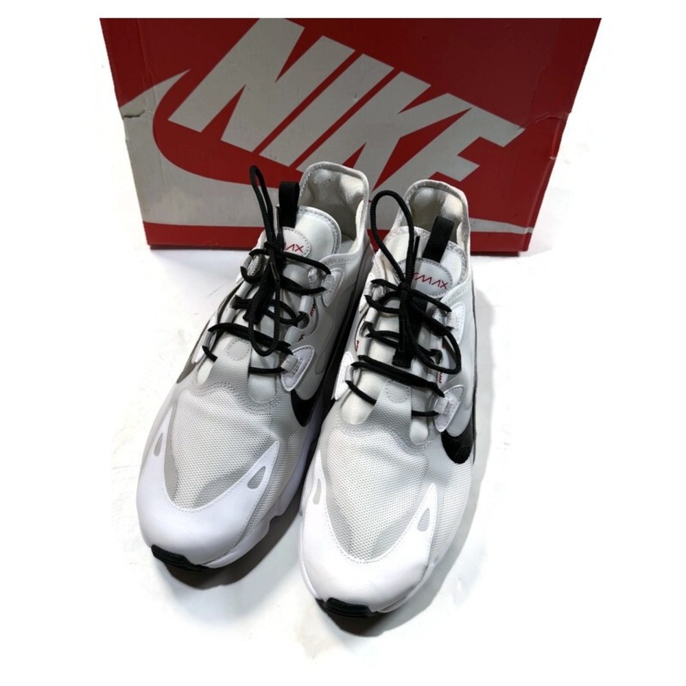 Nike Air Max Infinity 2 White Black University Red CU9452-100 Men 11.5 Shoes